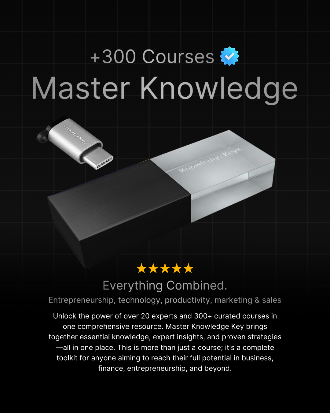 Master Knowledge Key (Includes Free Notion Template Pack)